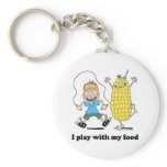 Corncob and kid playing