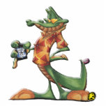 Cornelius Croc: Cajun Cop photo sculptures