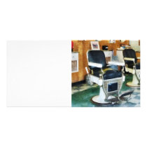 Corner Barber Shop Photo Card