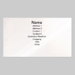 Cornfield on a clear blue day business cards