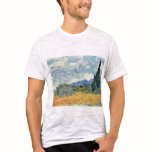 Cornfield With Cypresses By Vincent Van Gogh t-shirts