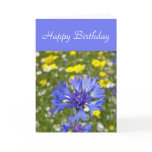 Cornflower card
