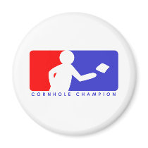 Cornhole Champion Refrigerator Magnets