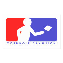 Cornhole Champion Stickers