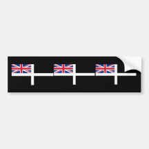 Cornish Ensign, United Kingdom Bumper Stickers