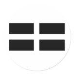 CORNISH FLAG stickers