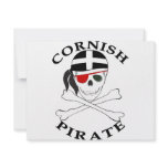 Cornish Pirate 1 invitations