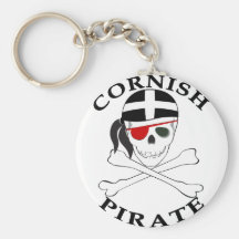 Cornish Pirate 1 Key Chains