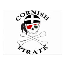 Cornish Pirate 1 Post Card