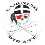 Cornish Pirate 1 Stickers