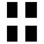 cornishslang cornwall kernow flag postcards