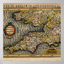 Cornubia Devonia and Somerset Posters