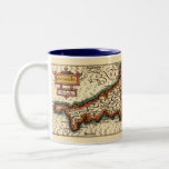 "Cornwaile" Cornwall County Map, England Mug