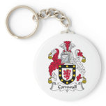 Cornwall Family Crest keychains