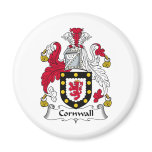 Cornwall Family Crest magnets