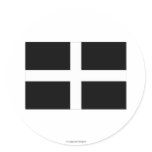 Cornwall Flag stickers
