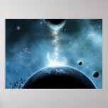 Corona Planet Print