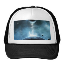 Corona Planet Trucker Hat