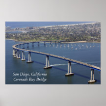 Coronado Bay Bridge Poster