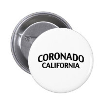 Coronado California Pinback Button