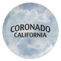 Coronado California Party Plates