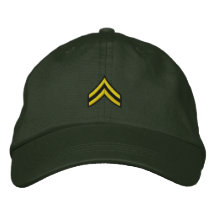 Corporal Embroidered Baseball Caps