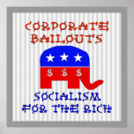 Corporate Bailouts posters