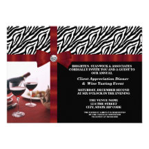 Corporate Event Client Appreciation Personalised Announcements