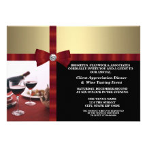 Corporate Event Client Appreciation Personalized Invite
