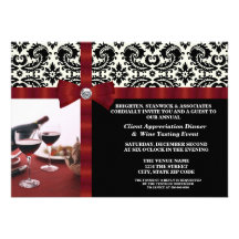 Corporate Event Client Appreciation Personalised Invite