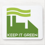 Corporate Keep Green Mousemats