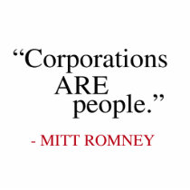 Corporations are People Photo Cut Out