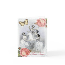 Corps de ballet greeting cards