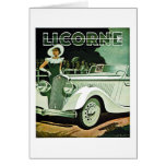 Corre-La Licorne - Vintage Advertisement Card