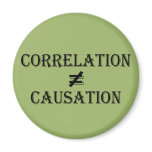 Correlation Does Not Equal Causation magnets