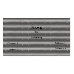 Corrugated Steel Look Business Card