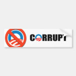 CORRUPT BUMPER STICKERS