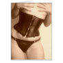 corset card