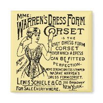 Corset Newspaper Advertisement