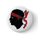 Corsica Pinback Button