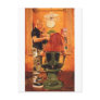 corte de pelo moderno post card