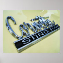 Corvette Sting Ray Print
