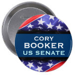 Cory  BOOKER US Senate Campaign Button