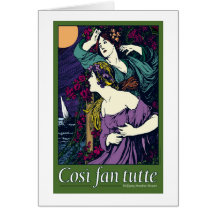 Così fan tutte, Opera Greeting Cards