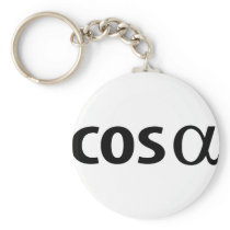 cosinus alpha keychain