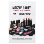 Cosmetics or Makeup Party Flyer