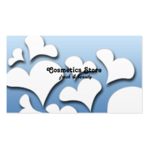 Cosmetics Store Business Cards