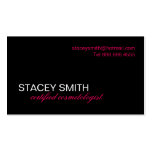 COSMETOLOGIST BUSINESS CARD business cards