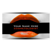 Cosmetologist Business Cards