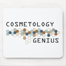 Cosmetology Genius Mouse Pads